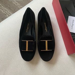 Salvatore Ferragamo Sarnot Nero Shoes